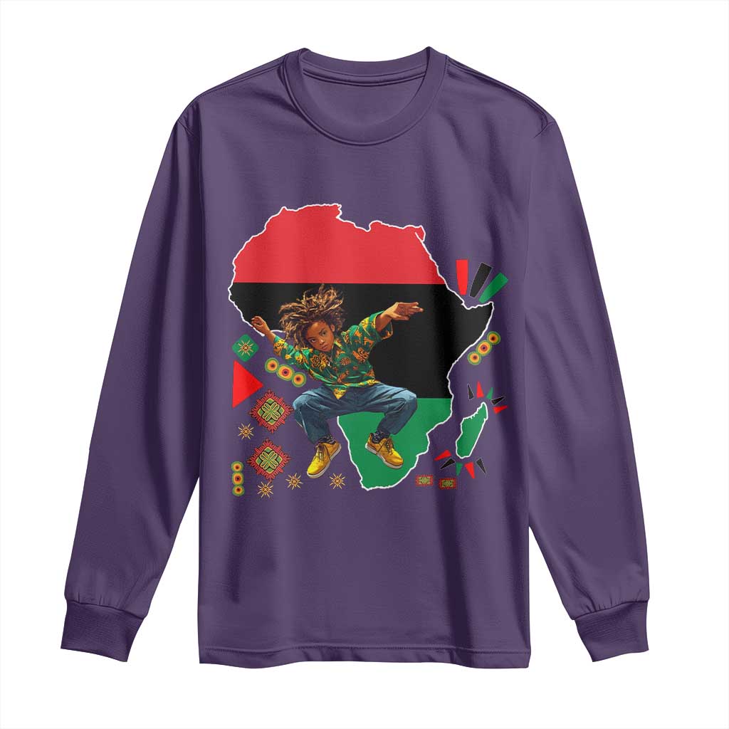 Black Son Future Leader Long Sleeve Shirt African American Pride Black History Month