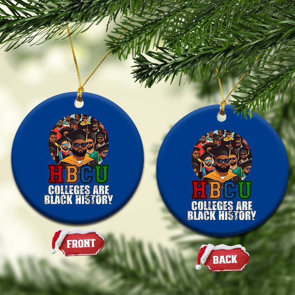 HBCU Colleges Are Black History Ceramic Ornament African Education - Wonder Print Shop