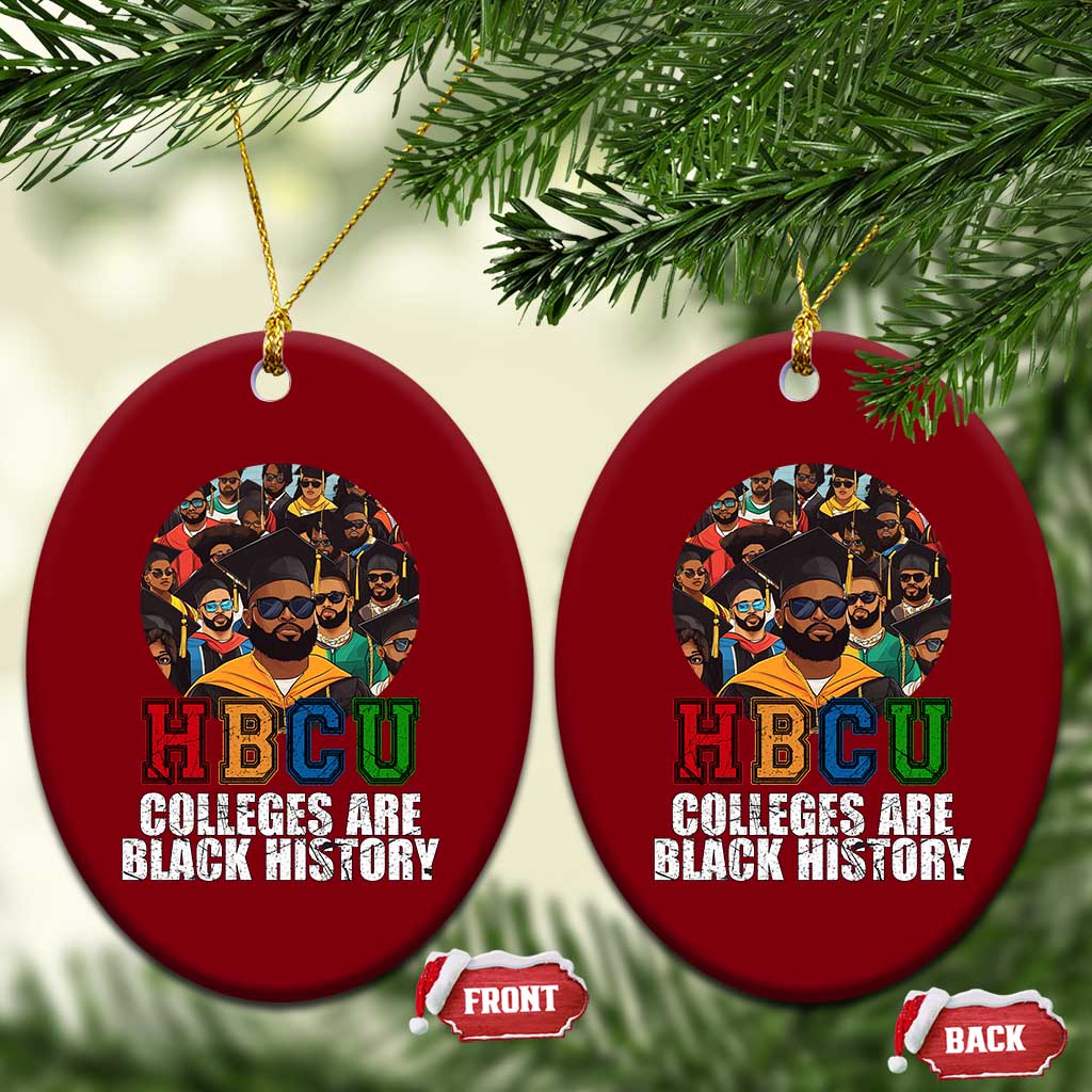 HBCU Colleges Are Black History Ceramic Ornament African Education - Wonder Print Shop