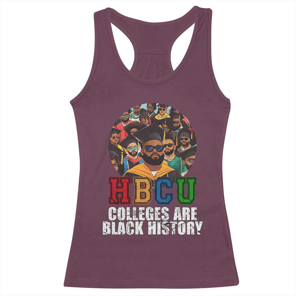 HBCU Colleges Are Black History Racerback Tank Top African Education
