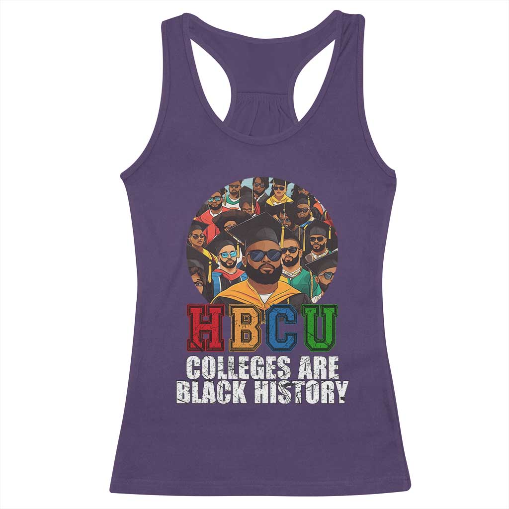HBCU Colleges Are Black History Racerback Tank Top African Education