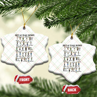 ABCs of Black History Month Ceramic Ornament Black Excellence Pride - Wonder Print Shop