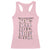 ABCs of Black History Month Racerback Tank Top Black Excellence Pride
