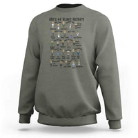 ABCs of Black History Month Sweatshirt Black Excellence Pride
