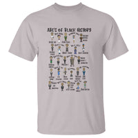 ABCs of Black History Month T Shirt Black Excellence Pride