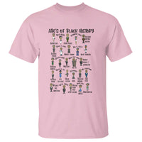 ABCs of Black History Month T Shirt Black Excellence Pride