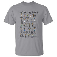 ABCs of Black History Month T Shirt Black Excellence Pride