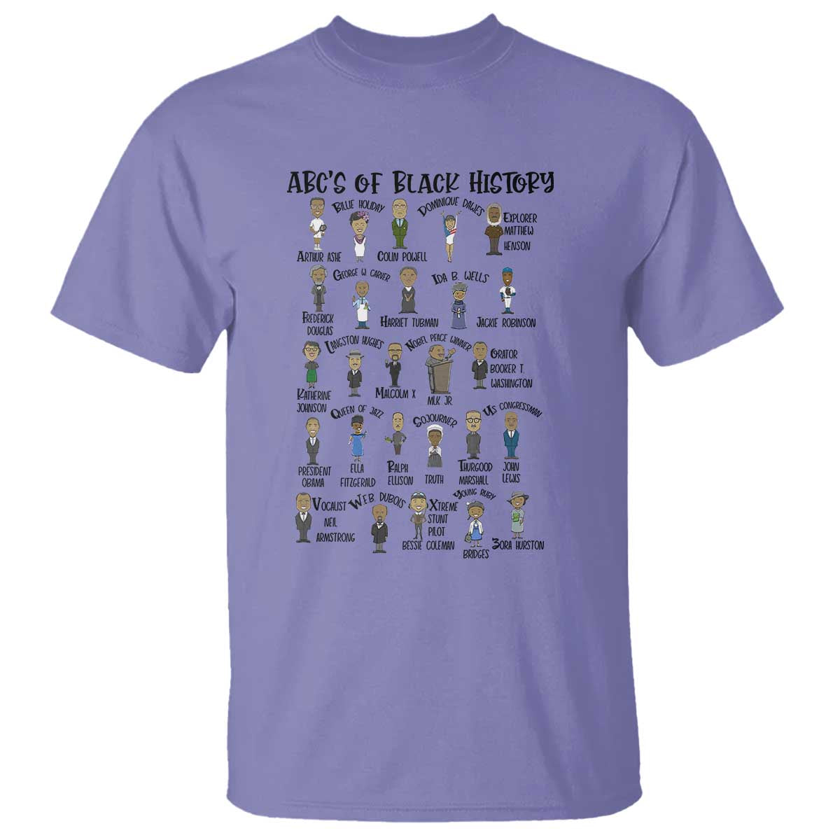 ABCs of Black History Month T Shirt Black Excellence Pride