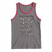 ABCs of Black History Month Tank Top Black Excellence Pride