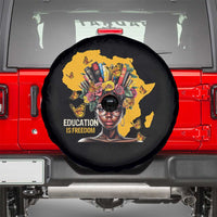 Education Is Freedom Spare Tire Cover Black Teacher Books Black History Month