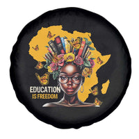 Education Is Freedom Spare Tire Cover Black Teacher Books Black History Month