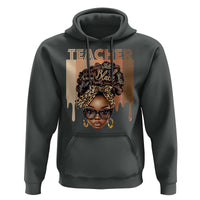 Black Teacher Magic Hoodie Black History Month Afro Hair Melanin