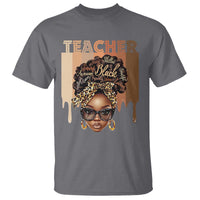 Black Teacher Magic T Shirt Black History Month Afro Hair Melanin