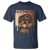 Black Teacher Magic T Shirt Black History Month Afro Hair Melanin