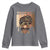 Black Teacher Magic Youth Sweatshirt Black History Month Afro Hair Melanin