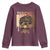 Black Teacher Magic Youth Sweatshirt Black History Month Afro Hair Melanin