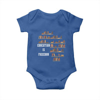 Black History Education Is Freedom Baby Onesie African Roots Africa Map