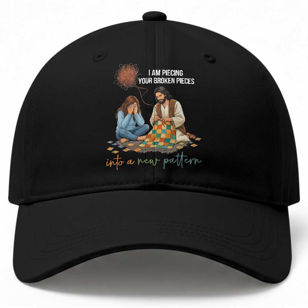 I Am Piecing Your Broken Pieces Christian Healing Baseball Cap Jesus Comfort Faith Restoration Inspirational Gift