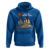 I Am Piecing Your Broken Pieces Christian Healing Hoodie Jesus Comfort Faith Restoration Inspirational Gift