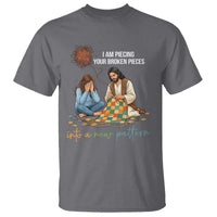I Am Piecing Your Broken Pieces Christian Healing T Shirt Jesus Comfort Faith Restoration Inspirational Gift