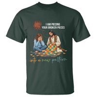 I Am Piecing Your Broken Pieces Christian Healing T Shirt Jesus Comfort Faith Restoration Inspirational Gift