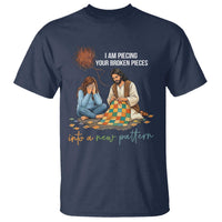 I Am Piecing Your Broken Pieces Christian Healing T Shirt Jesus Comfort Faith Restoration Inspirational Gift