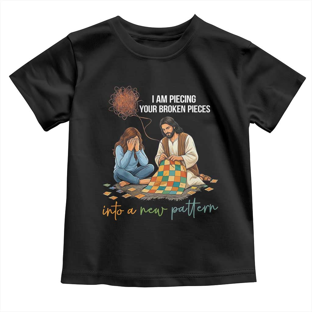 I Am Piecing Your Broken Pieces Christian Healing Toddler T Shirt Jesus Comfort Faith Restoration Inspirational Gift