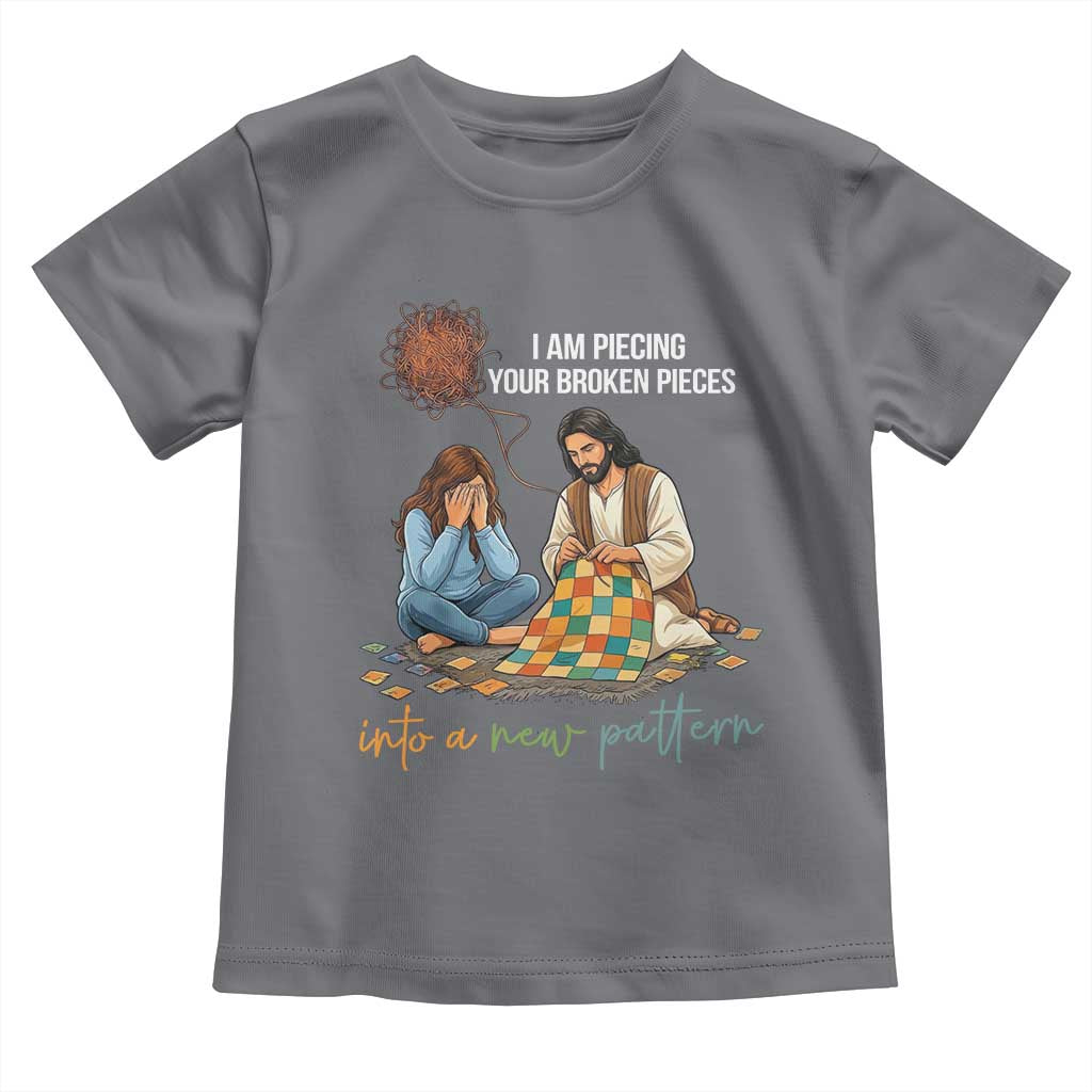 I Am Piecing Your Broken Pieces Christian Healing Toddler T Shirt Jesus Comfort Faith Restoration Inspirational Gift