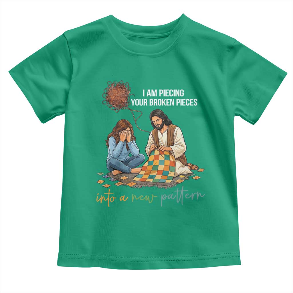 I Am Piecing Your Broken Pieces Christian Healing Toddler T Shirt Jesus Comfort Faith Restoration Inspirational Gift