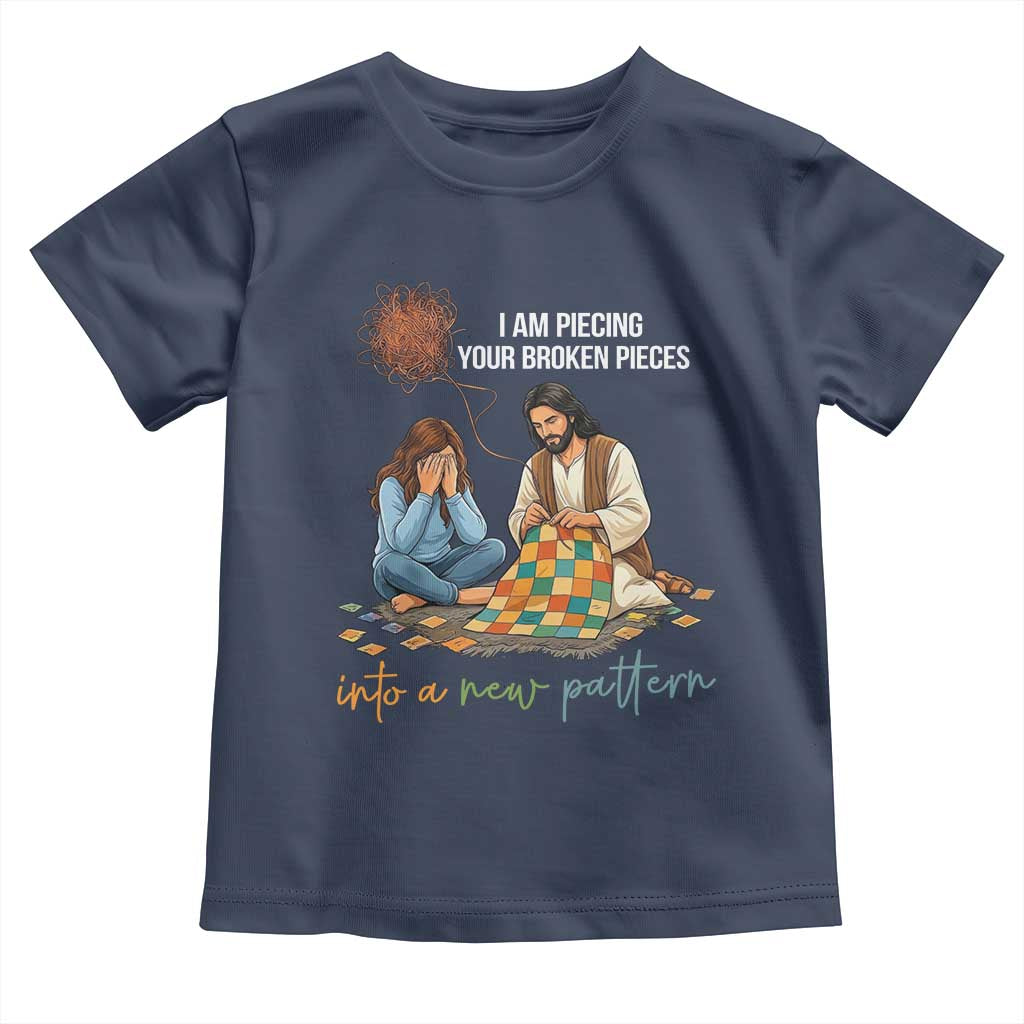 I Am Piecing Your Broken Pieces Christian Healing Toddler T Shirt Jesus Comfort Faith Restoration Inspirational Gift