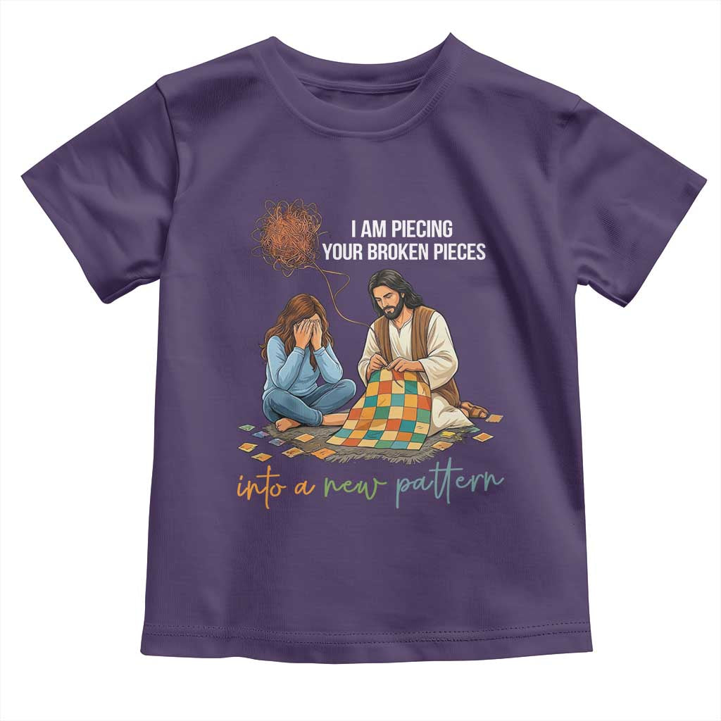 I Am Piecing Your Broken Pieces Christian Healing Toddler T Shirt Jesus Comfort Faith Restoration Inspirational Gift