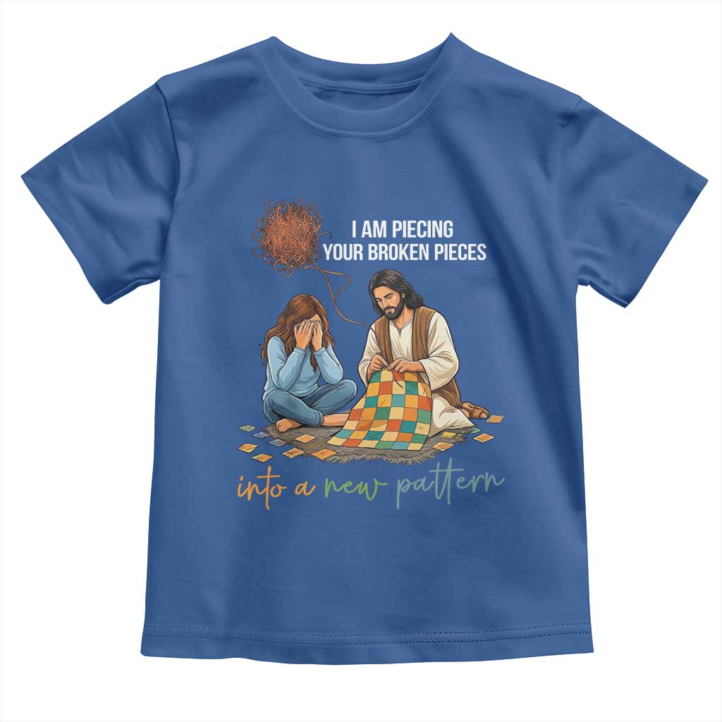 I Am Piecing Your Broken Pieces Christian Healing Toddler T Shirt Jesus Comfort Faith Restoration Inspirational Gift