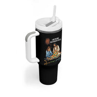 I Am Piecing Your Broken Pieces Christian Healing Tumbler With Handle Jesus Comfort Faith Restoration Inspirational Gift
