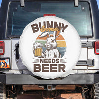 Some Bunny Needs Beer Funny Easter Drinking Humor Spare Tire Cover Retro Rabbit Beer Lover Gift