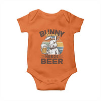Some Bunny Needs Beer Funny Easter Drinking Humor Baby Onesie Retro Rabbit Beer Lover Gift