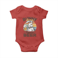 Some Bunny Needs Beer Funny Easter Drinking Humor Baby Onesie Retro Rabbit Beer Lover Gift