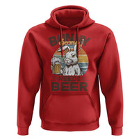 Some Bunny Needs Beer Funny Easter Drinking Humor Hoodie Retro Rabbit Beer Lover Gift