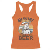 Some Bunny Needs Beer Funny Easter Drinking Humor Racerback Tank Top Retro Rabbit Beer Lover Gift