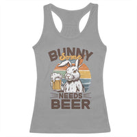 Some Bunny Needs Beer Funny Easter Drinking Humor Racerback Tank Top Retro Rabbit Beer Lover Gift
