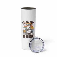 Some Bunny Needs Beer Funny Easter Drinking Humor Skinny Tumbler Retro Rabbit Beer Lover Gift