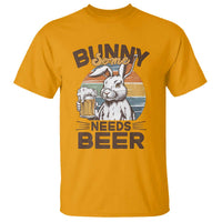 Some Bunny Needs Beer Funny Easter Drinking Humor T Shirt Retro Rabbit Beer Lover Gift