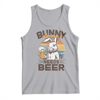 Some Bunny Needs Beer Funny Easter Drinking Humor Tank Top Retro Rabbit Beer Lover Gift