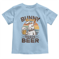 Some Bunny Needs Beer Funny Easter Drinking Humor Toddler T Shirt Retro Rabbit Beer Lover Gift