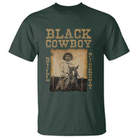 Bill Pickett T Shirt Black Cowboy Western Legend Vintage