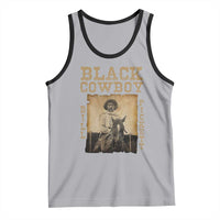 Bill Pickett Tank Top Black Cowboy Western Legend Vintage
