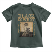 Bill Pickett Toddler T Shirt Black Cowboy Western Legend Vintage