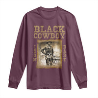 Isom Dart Long Sleeve Shirt Black Cowboy Western Legend Vintage