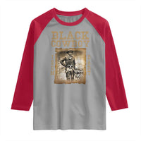 Isom Dart Raglan Shirt Black Cowboy Western Legend Vintage