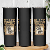 Isom Dart Skinny Tumbler Black Cowboy Western Legend Vintage