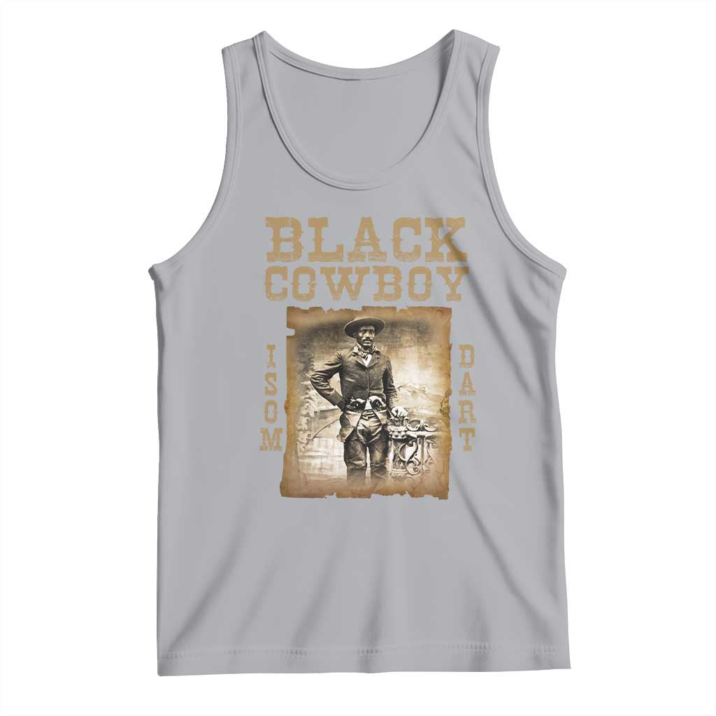 Isom Dart Tank Top Black Cowboy Western Legend Vintage